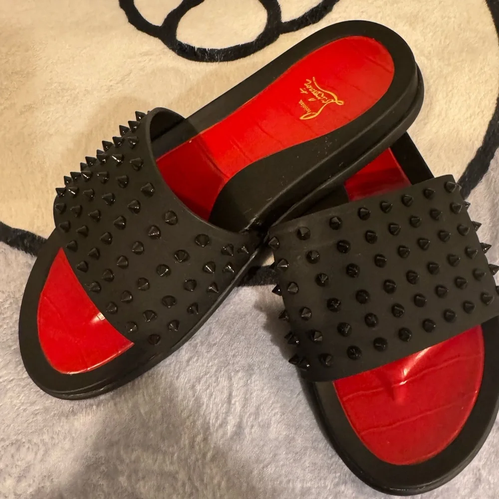 Louboutin Slides - Picture 1 of 8